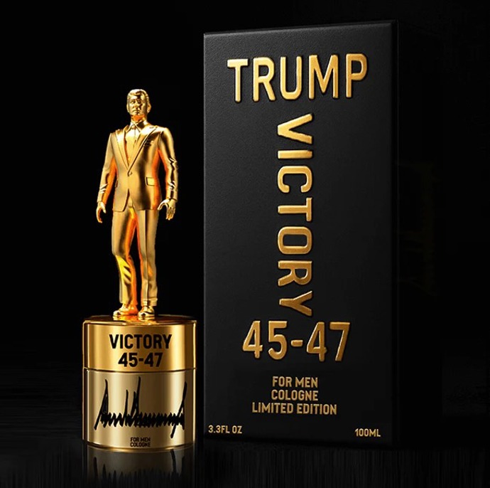 FOTO: Nové parfémy Donalda Trumpa odkazují na jeho číselné úspěchy. – stránka 20