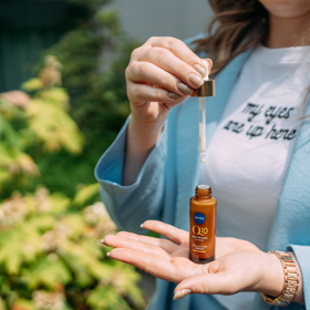 A expertní duální sérum proti vráskám Q10. 