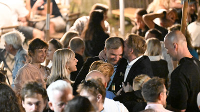 FOTO: Jiří Macháček slavil s Kryštofem Muchou a dalšími přáteli.