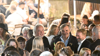 FOTO: Jiří Macháček se dobře bavil.
