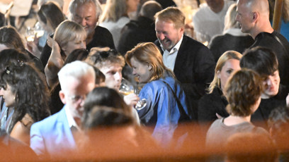 FOTO: Herečka Jitka Schneiderová přišla blahopřát.