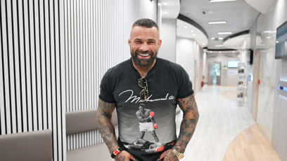 FOTO: Karlos Vémola dorazil v dobré náladě.