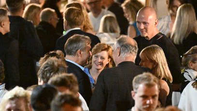 FOTO: Narozeninová oslava Jiřího Macháčka ve Varech.