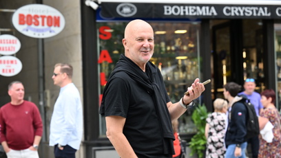 FOTO: Ondřej Soukup se skvěle baví.