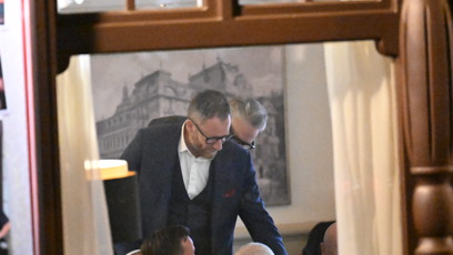 FOTO: Kryštof Mucha se věnoval hostům.