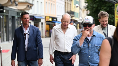 FOTO: Stellan Skarsgård na filmovém festivalu.