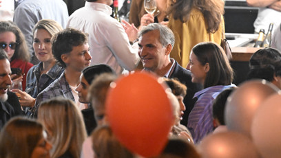 FOTO: Bujará oslava narozenin Jiřího Macháčka.