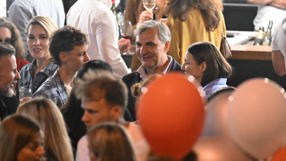 FOTO: Bujará oslava narozenin Jiřího Macháčka.