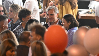 FOTO: Bujará oslava narozenin Jiřího Macháčka.