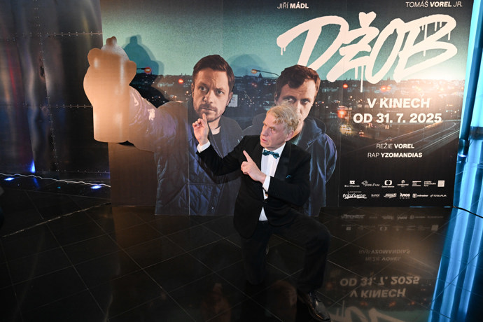 FOTO: Tomáš Vorel na premiéře filmu Džob. – stránka 35