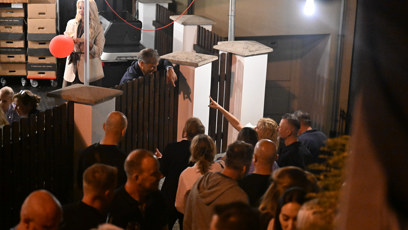 FOTO: Bujará oslava narozenin Jiřího Macháčka.