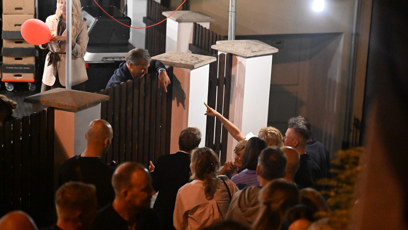 FOTO: Bujará oslava narozenin Jiřího Macháčka.