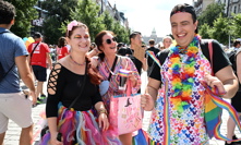 Barevný Prague Pride.