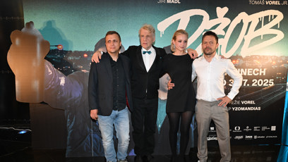 FOTO: Tomáš Vorel s hlavní trojicí.