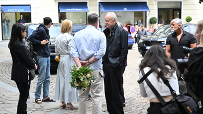 FOTO: Švédský herec a držitel Zlatého glóbu Stellan Skarsgård dorazil do Varů.