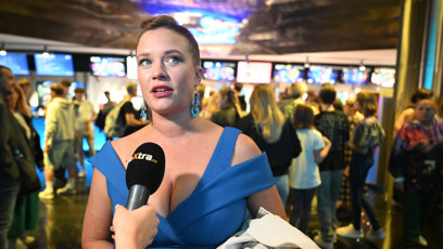 FOTO: Kristýna Leichtová vypadala zamyšleně.