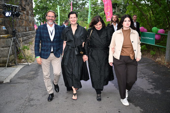 FOTO: Kovaříková také vyrazila na Innogy večírek.