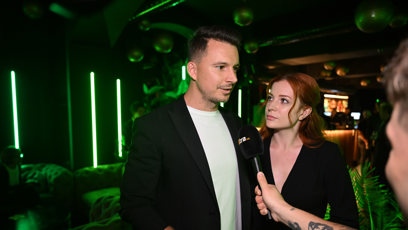 FOTO: Kašák dorazil na Tvář roku po boku Kateřiny.