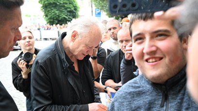 FOTO: O Stellana Skarsgårda byl velký zájem.