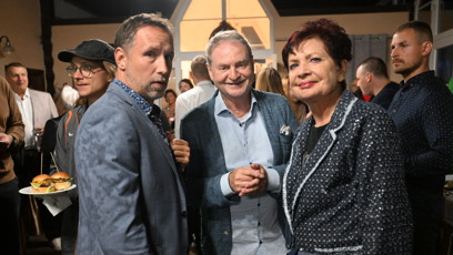 FOTO: Petr Jančařík vysmátý od ucha k uchu.