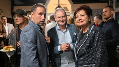 FOTO: Petr Jančařík se skvěle bavil.