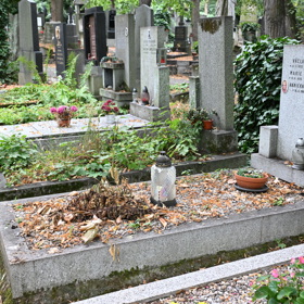 Místo posledního odpočinku Hany Krampolové.