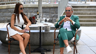 FOTO: Kateřina i Leo vypadají noblesně.