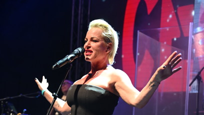 FOTO: Martina Pártlová vypadala na pódiu úžasně.