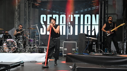 FOTO: Koncert Sebastiana během festivalu ve Varech.