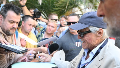 FOTO: Nadšený Michael Douglas.