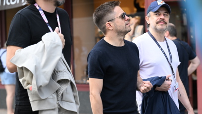 FOTO: Jiří Mádl na cestě do Grandhotelu Pupp.