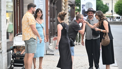 FOTO: Hádek pozdravil i Radanu Kotkovou.