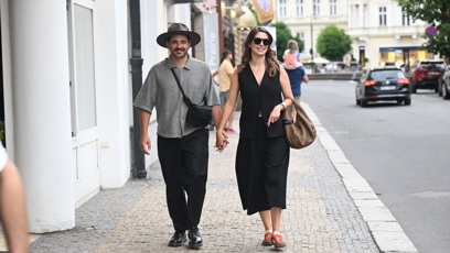 FOTO: Vojta Kotek s manželkou.