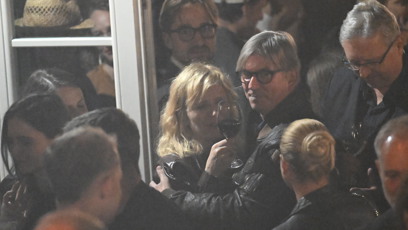 FOTO: Jiří Strach i Geislerová si večírek zjevně užívali.