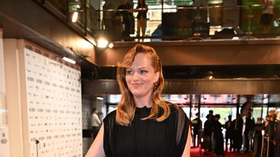 FOTO: Ester Geislerová na červeném koberci.