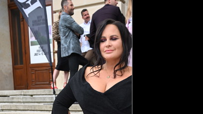 FOTO: Jitka Čvančarová ukázala, že černá nikdy neomrzí.