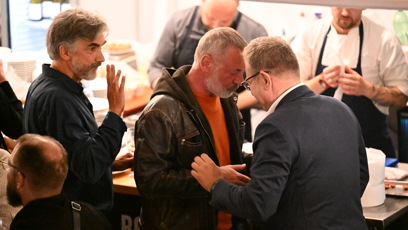 FOTO: Dvořák s Moravcem klábosili pěkně dlouho.