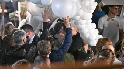 FOTO: Jiří Macháček oslavil narozeniny s kamarády.