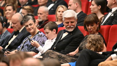 FOTO: Andrea Bartošková po boku Petra Pavla.