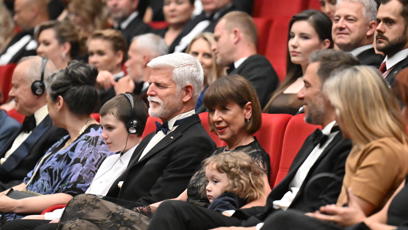 FOTO: Petr Pavel a Andrea Bartošková si vychutnali festivalové finále v dobré náladě a vzpomínkách na Jiřího Bartošku.