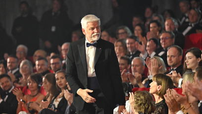 FOTO: Petr Pavel měl krásný oblek.
