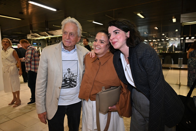 FOTO: Michael Douglas a Antonie Formanová. – stránka 39