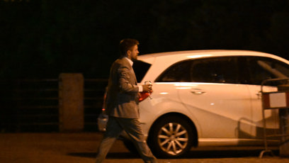 FOTO: Jiří Mádl šel vyzvednout pizzy.