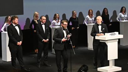 FOTO: Eben předával ceny.