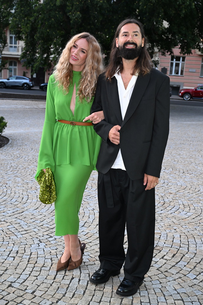 FOTO: Michal Zapoměl byl jako vždy elegán.
