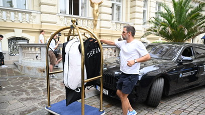 FOTO: Janek Bartoška dorazil plně vybaven.
