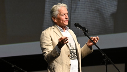 FOTO: Michael Douglas uvedl film Přelet nad kukaččím hnízdem.