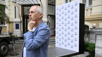 FOTO: Marek Eben je již ve Varech.