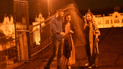 FOTO: Eva Podzimková si večer užila.