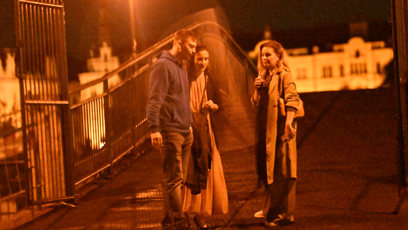 FOTO: Podzimková strávila večer s přáteli.